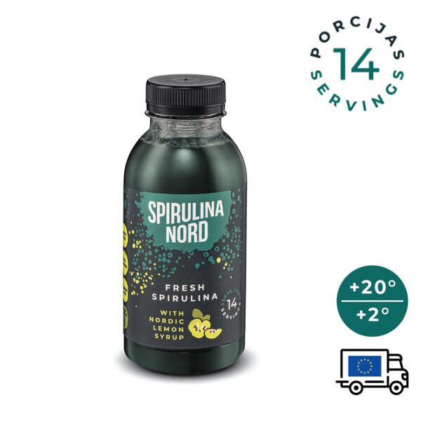 Svaiga Spirulīna ar cidoniju sīrupu 330 ml / 14 dienām