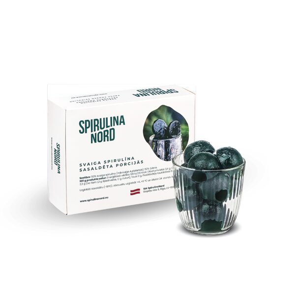 Fresh Frozen Spirulina Cubes - 24 Servings